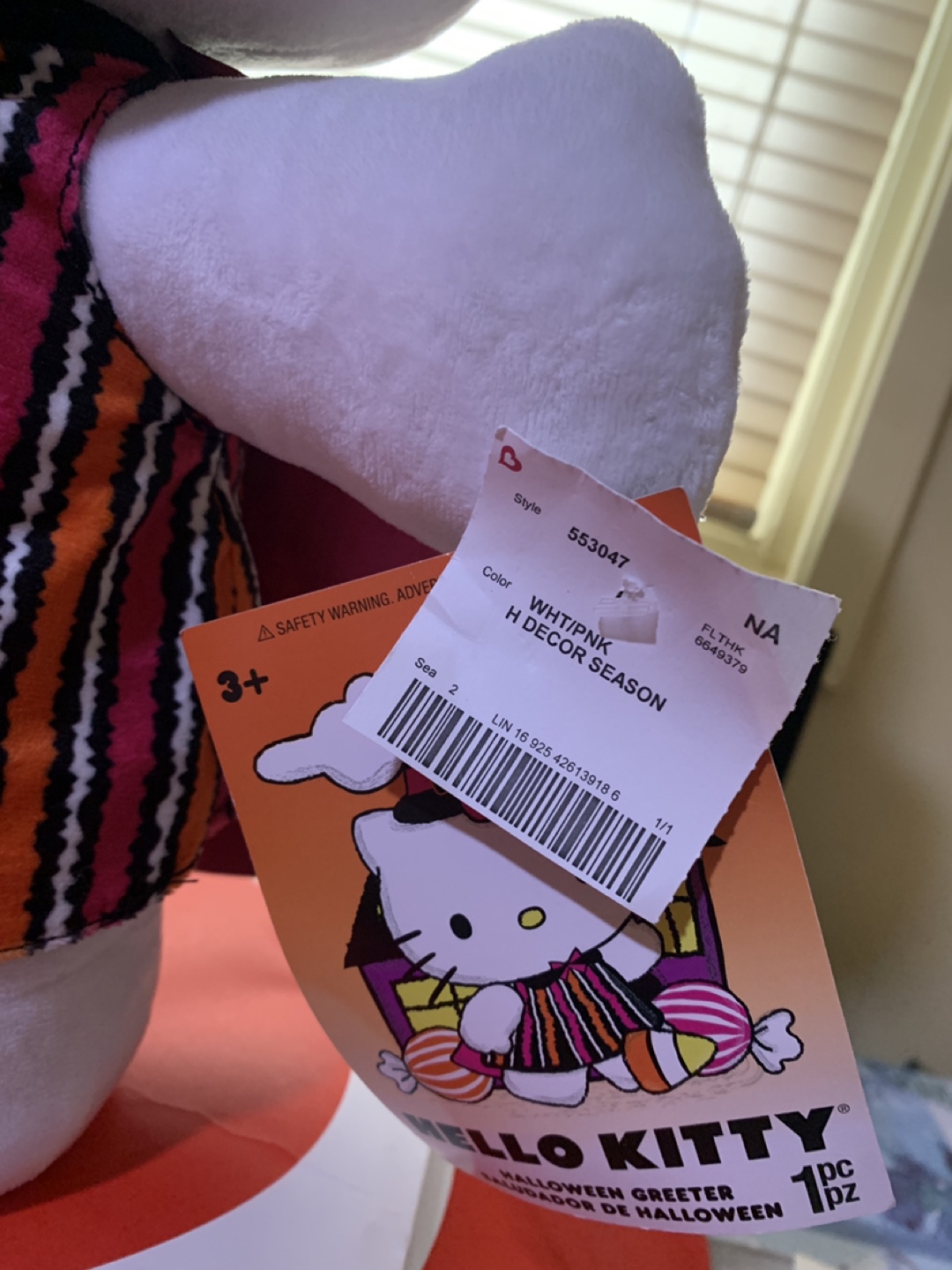 Hello Kitty Halloween Greeter Decor Season - photo 3