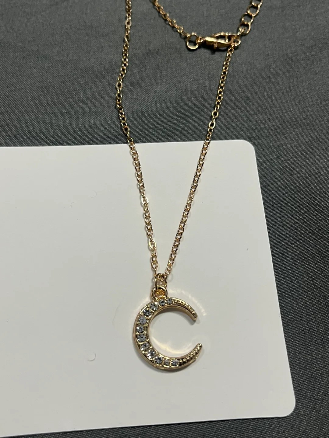 Crescent Moon Necklace image indicator(2)