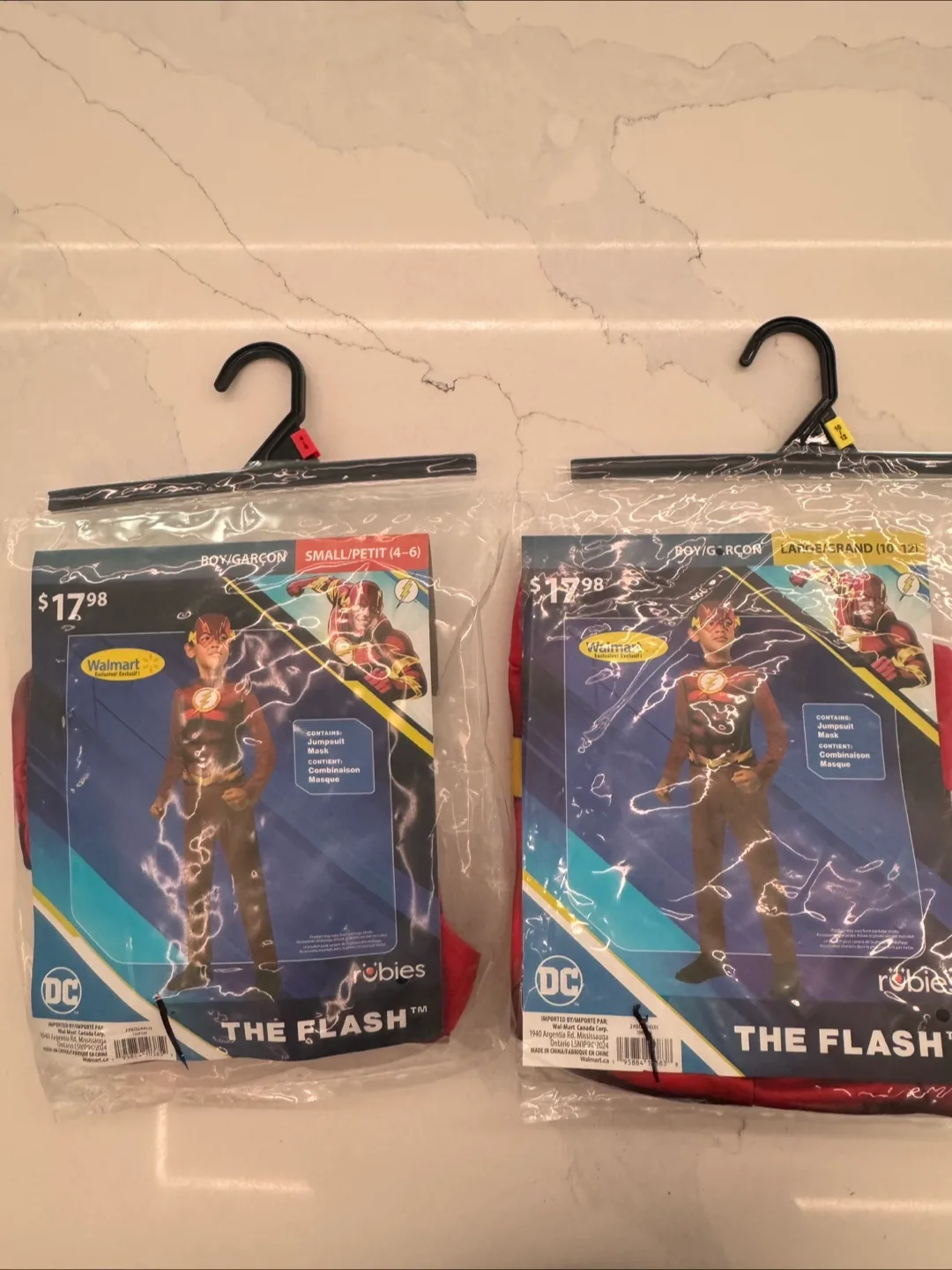 HALLOWEEN COSTUME- BOYS THE FLASH COSTUME- SM & LG thumbnail