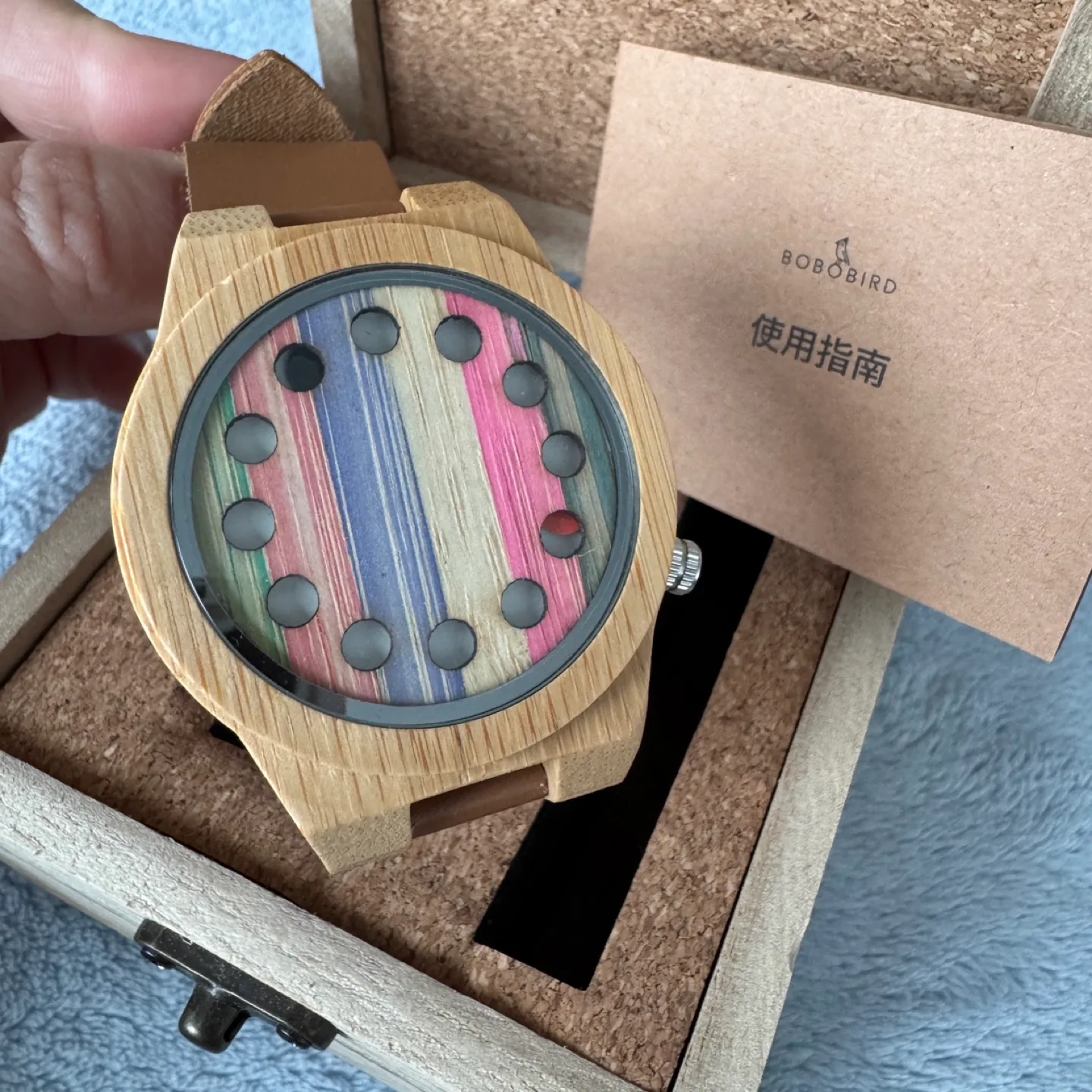 BOBO BIRD Wooden Watch with Box thumbnail