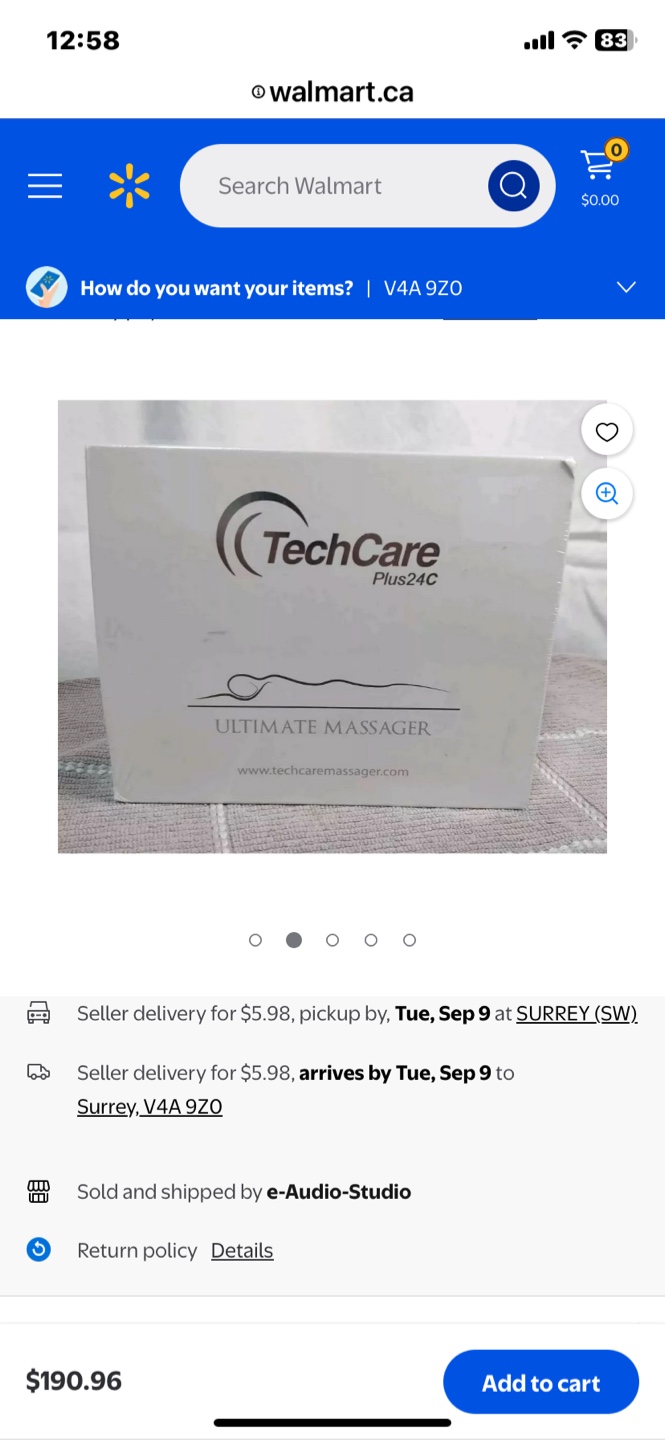 New TechCare Plus24 Ultimate Massager SM9089 - photo 3