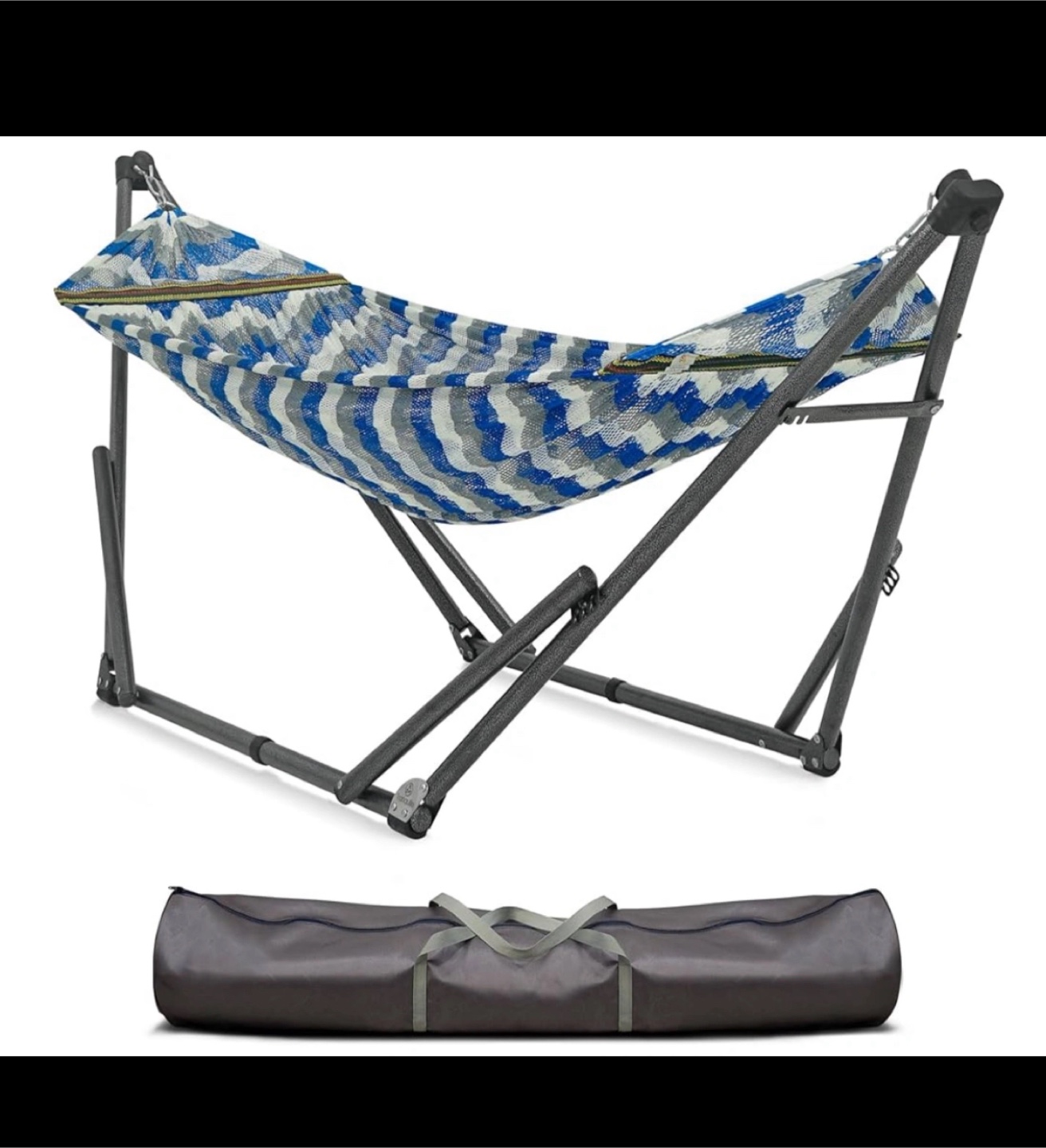 Portable Hammock with Stand & Carrying Bag - photo 2