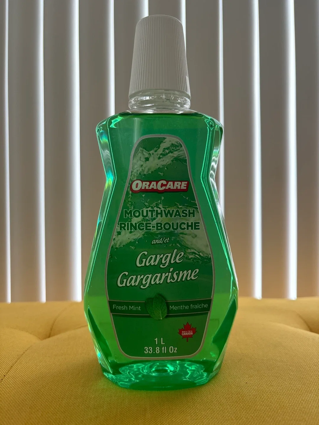 OraCare Fresh Mint Mouthwash - 1 Litre thumbnail