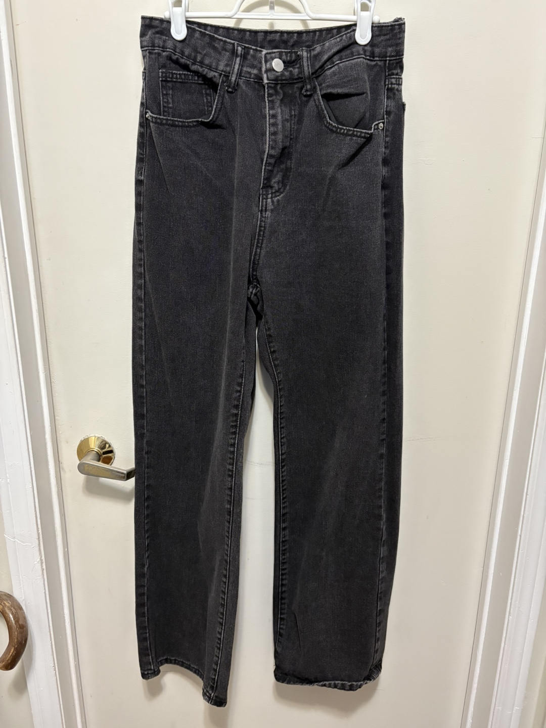 High Waist Wide Leg Pants - Size Medium