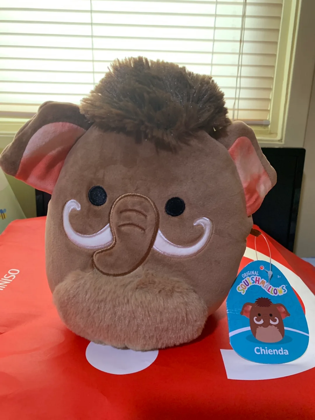 Squishmallows Chienda the Mammoth Plush Toy thumbnail