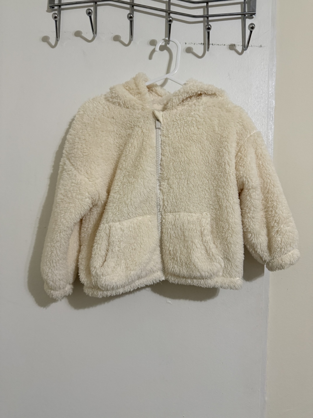 Fuzzy Bear Hooded Jacket (3 years old)