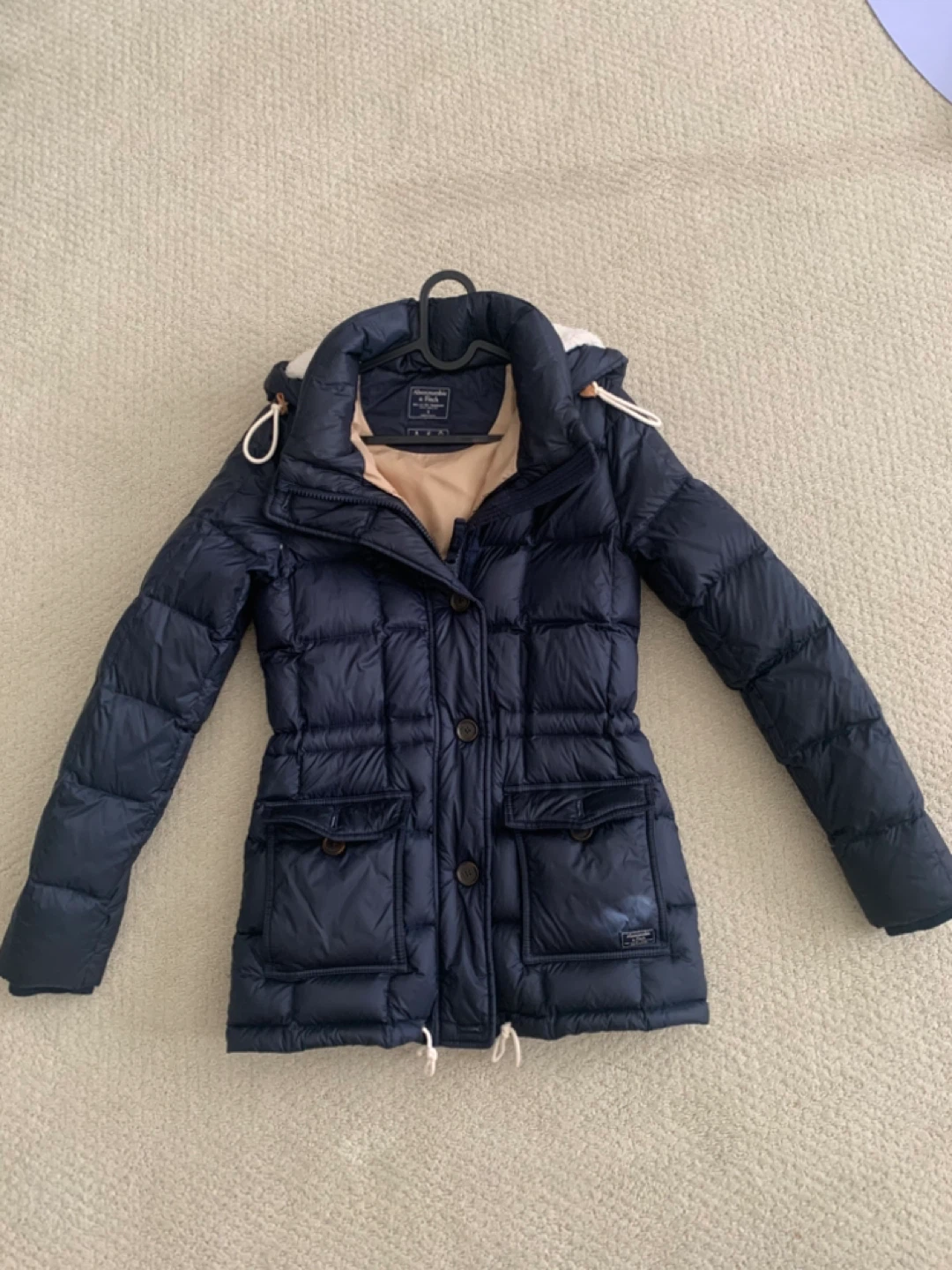 Abercrombie & Fitch Down Puffer Jacket - Size S