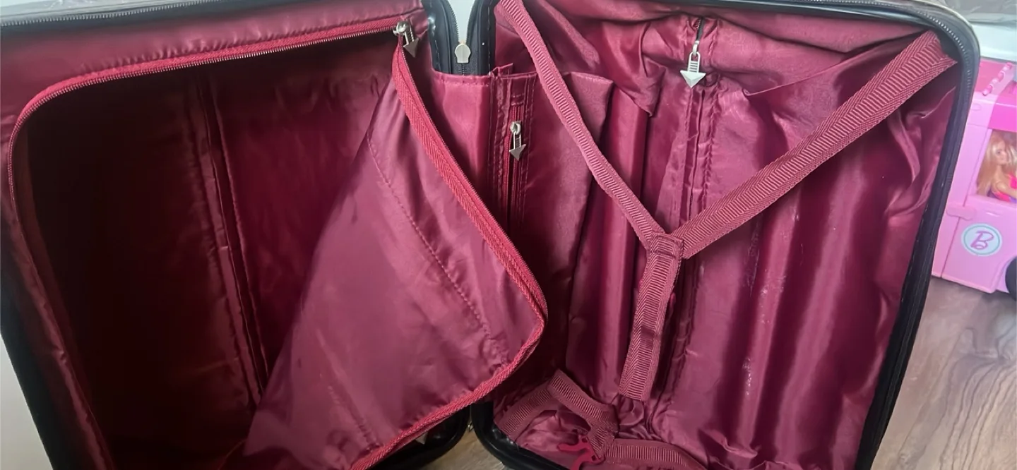 Triforce Floral Carry-On Luggage image indicator(5)