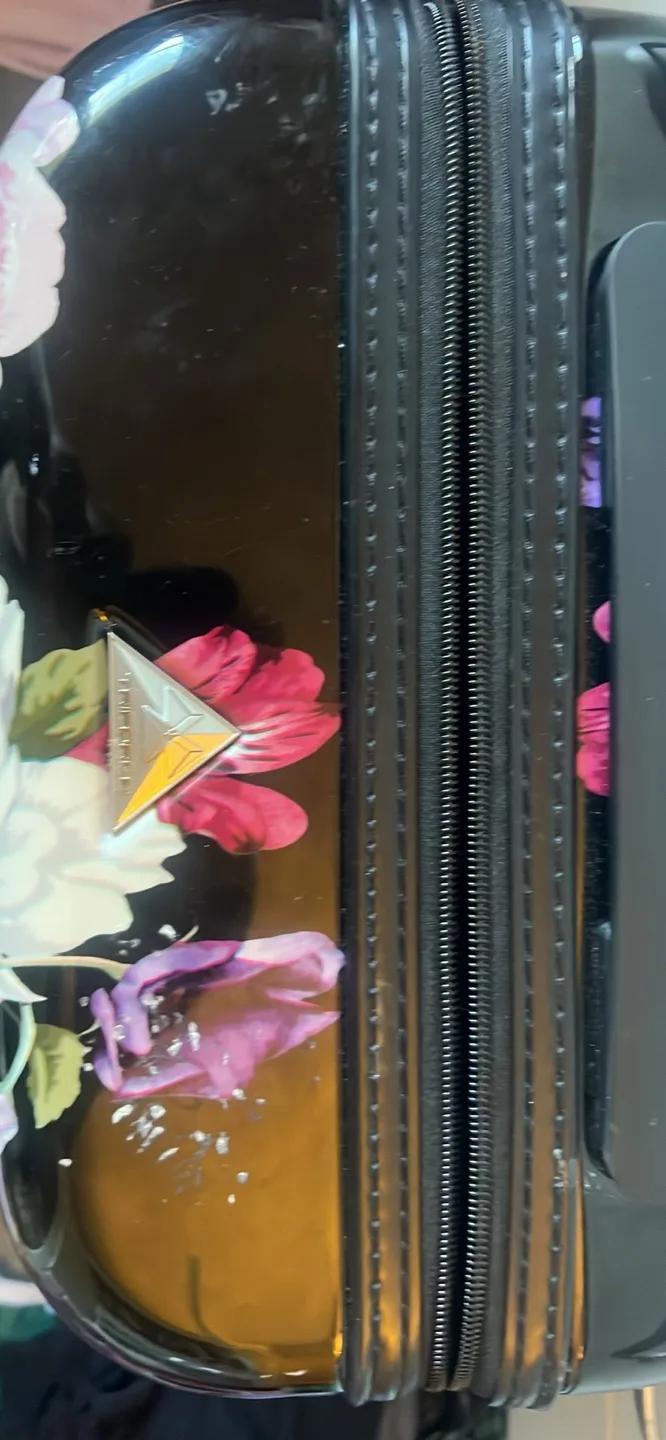 Triforce Floral Carry-On Luggage image indicator(3)