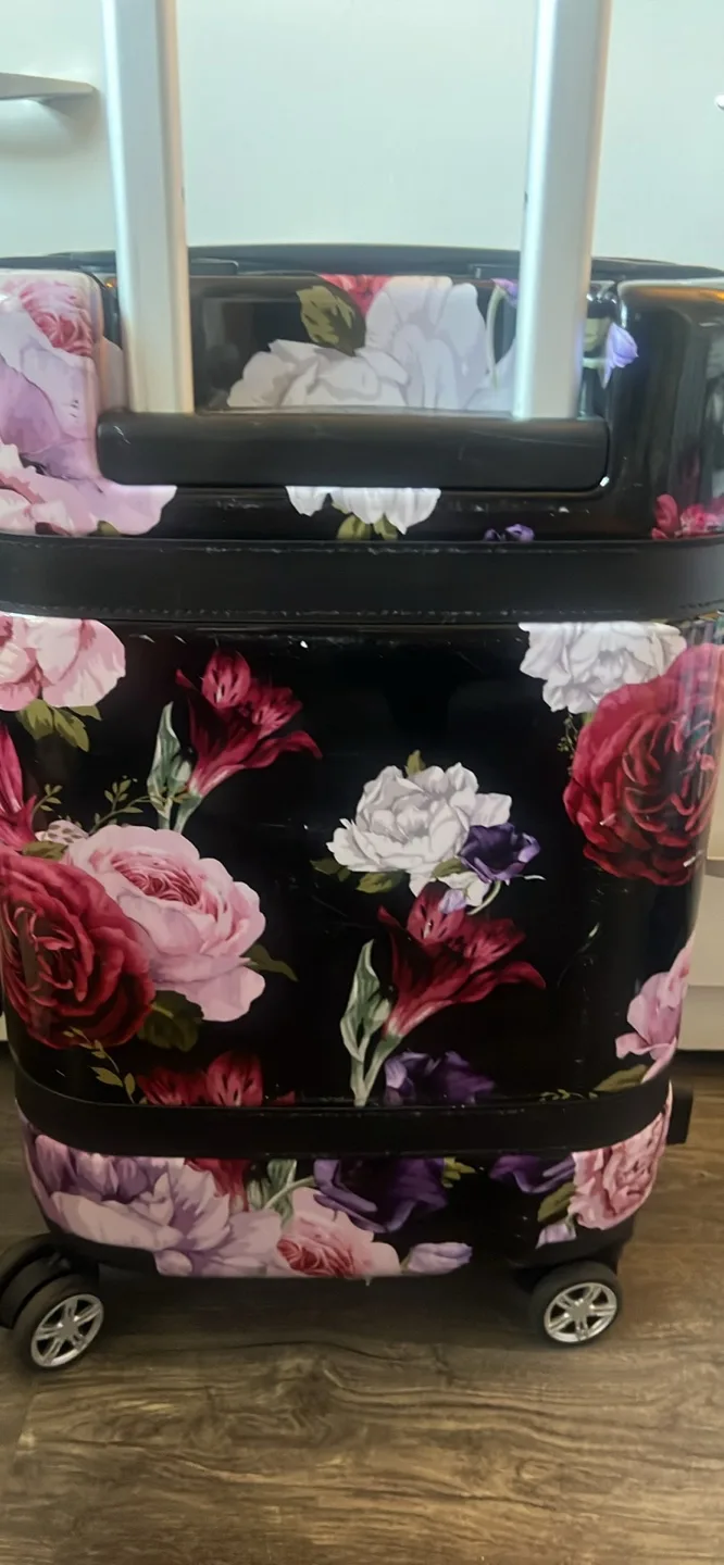 Triforce Floral Carry-On Luggage thumbnail