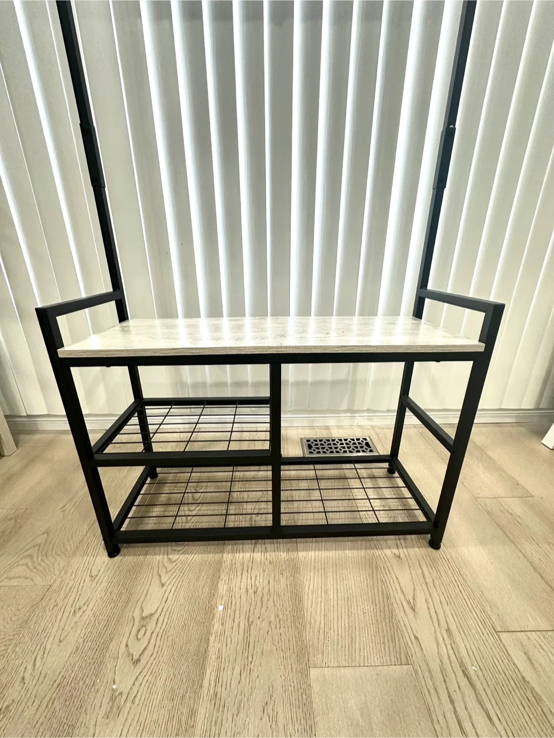 Hall Tree with Bench & Shoe Storage image indicator(4)