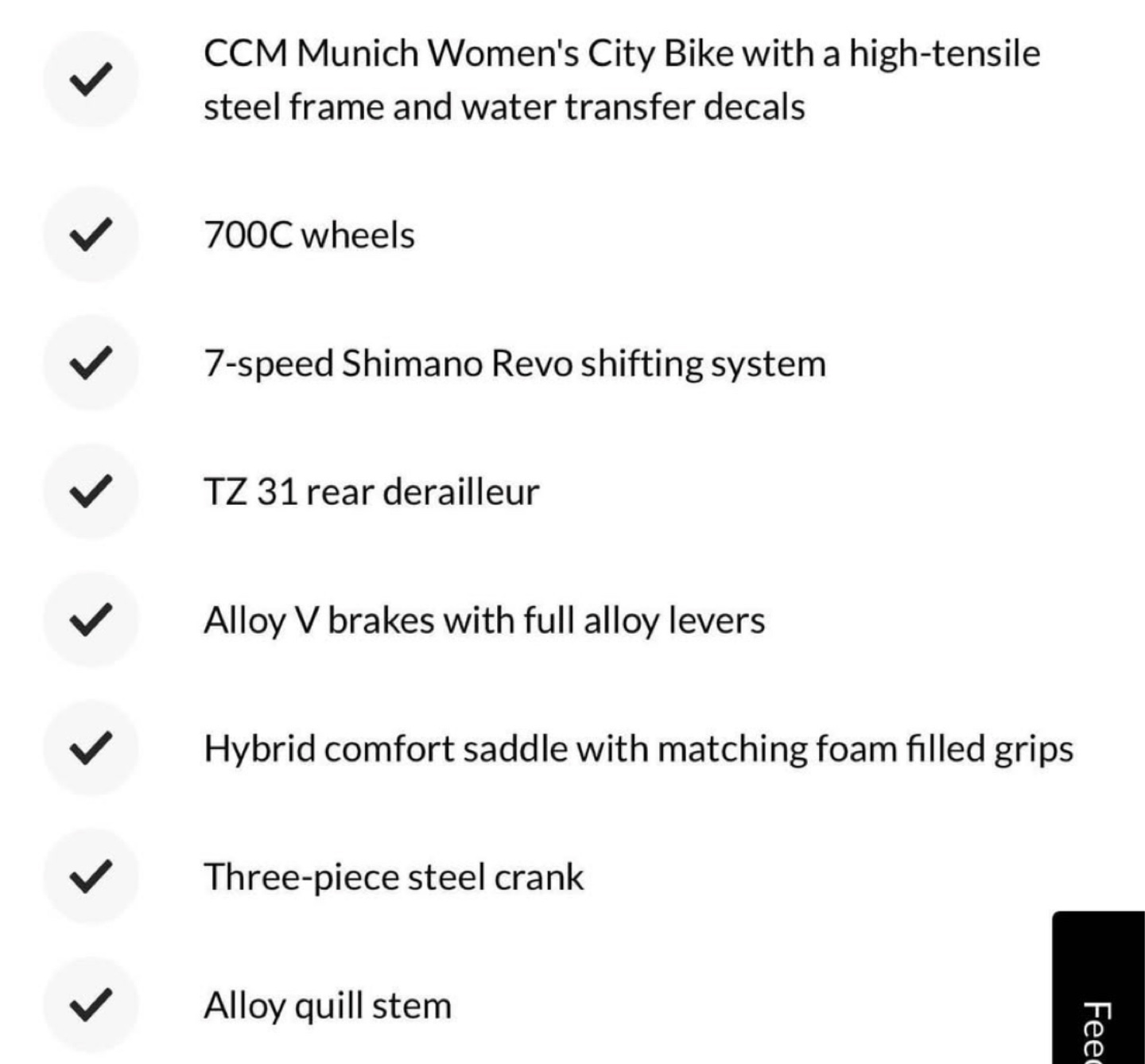 Light yellow CCM Munich City Bike, 700C, 7-Speed - photo 5