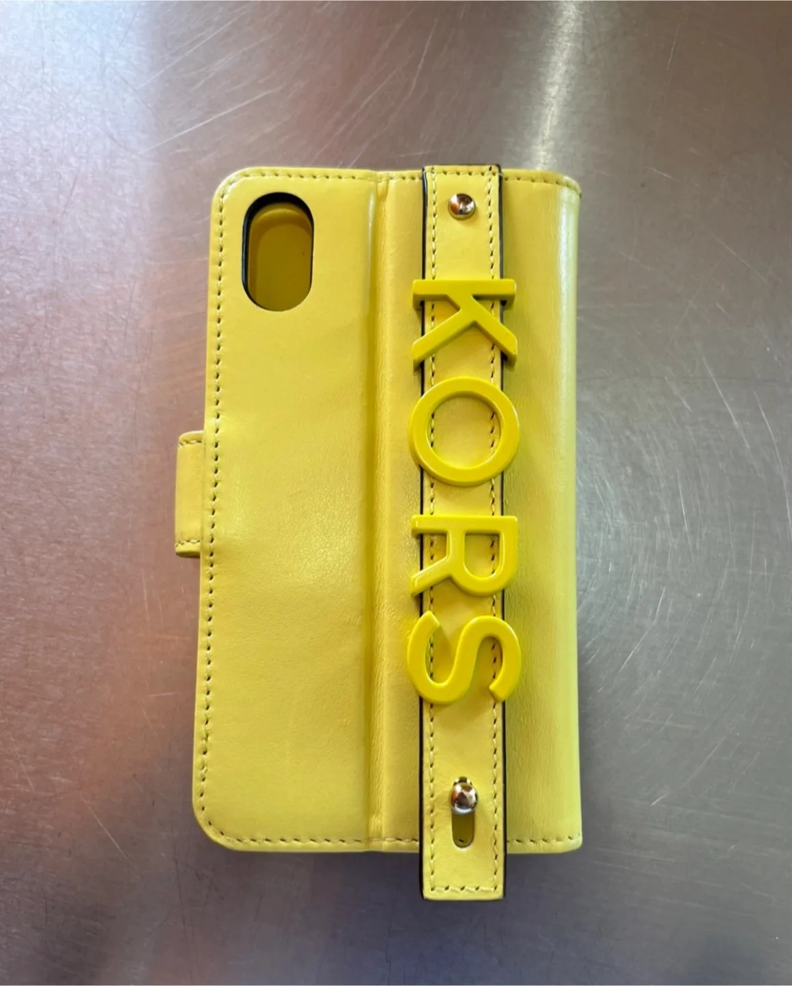 Michael Kors Yellow iPhone X Case image indicator(3)