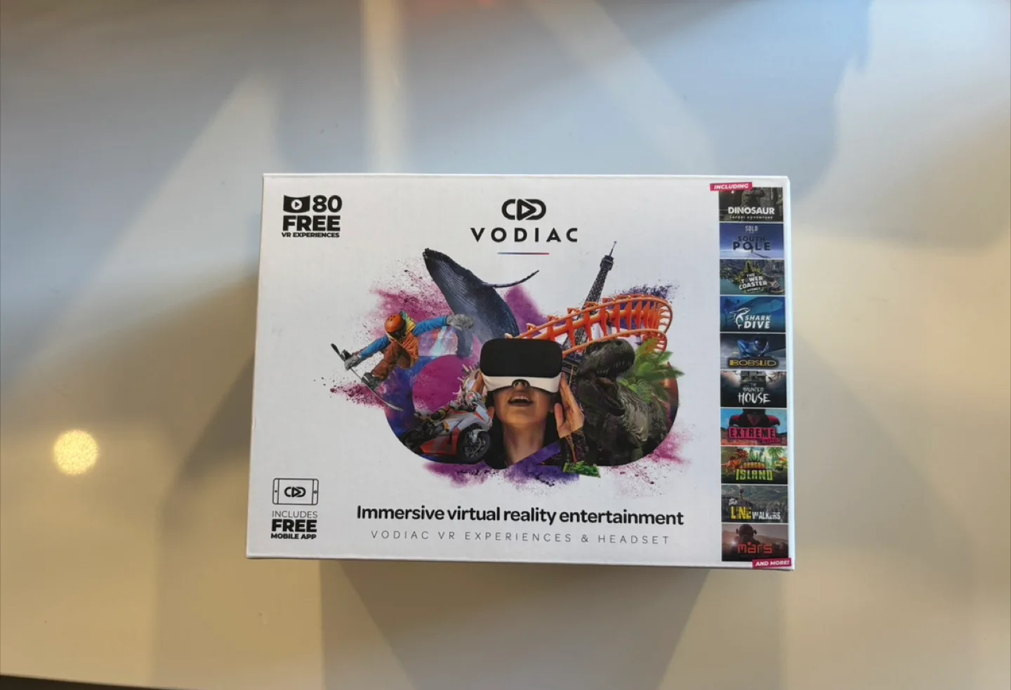 Vodiac VR Experiences & Headset - New in Box thumbnail