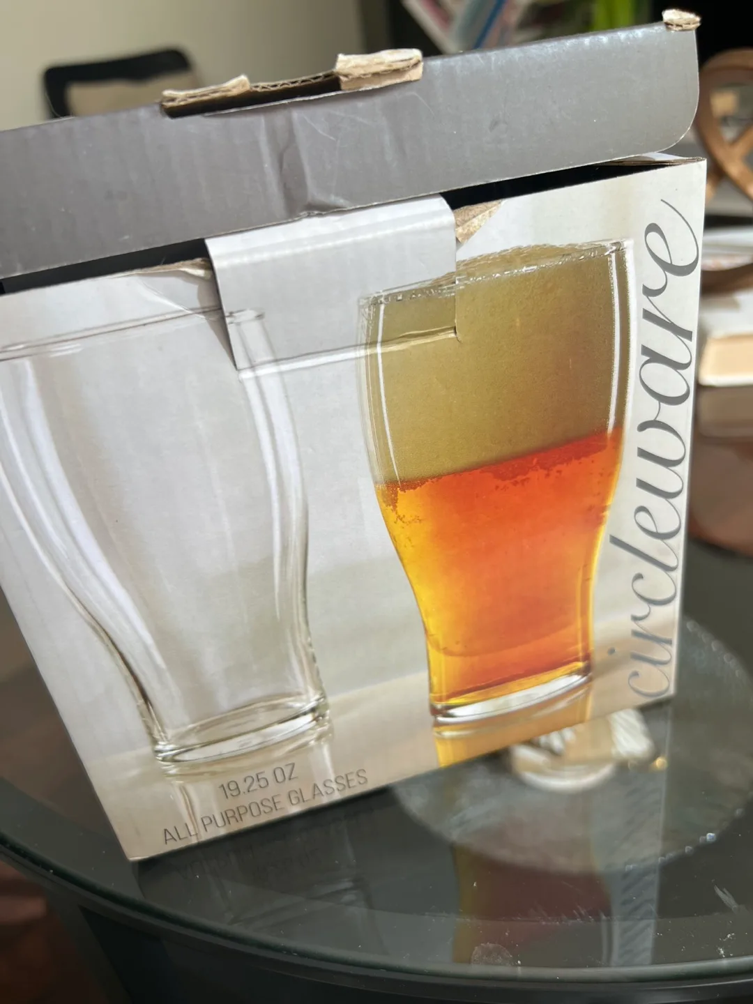 Beer glasses in a box set of 3 19.25 oz thumbnail