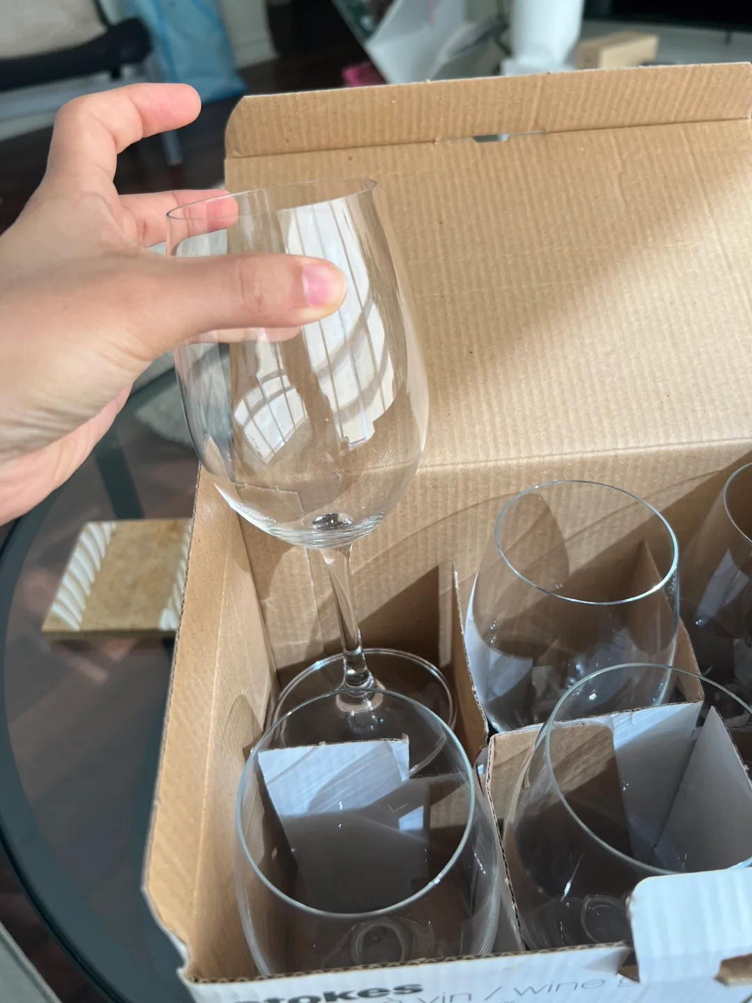 Stokes Loft Wine Glasses, Set of 6 thumbnail