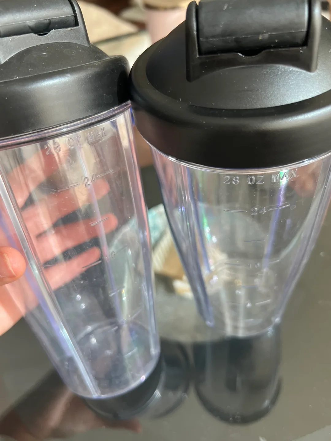 2x 28oz Protein Shaker Bottles - new thumbnail