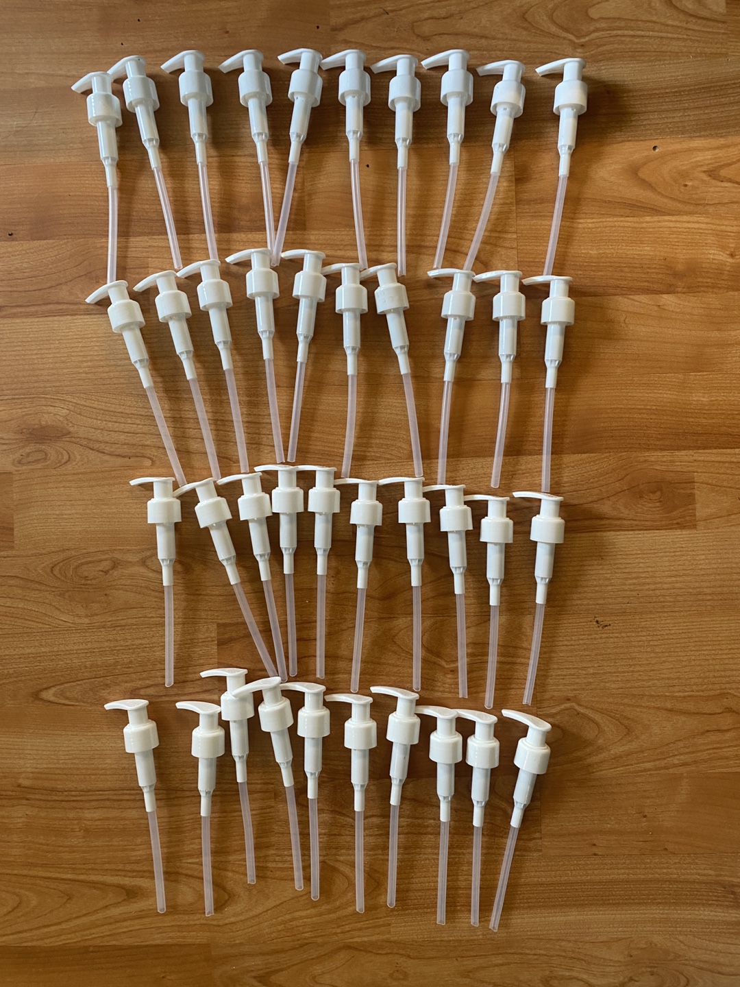 40 pcs White Plastic Dispenser Pump