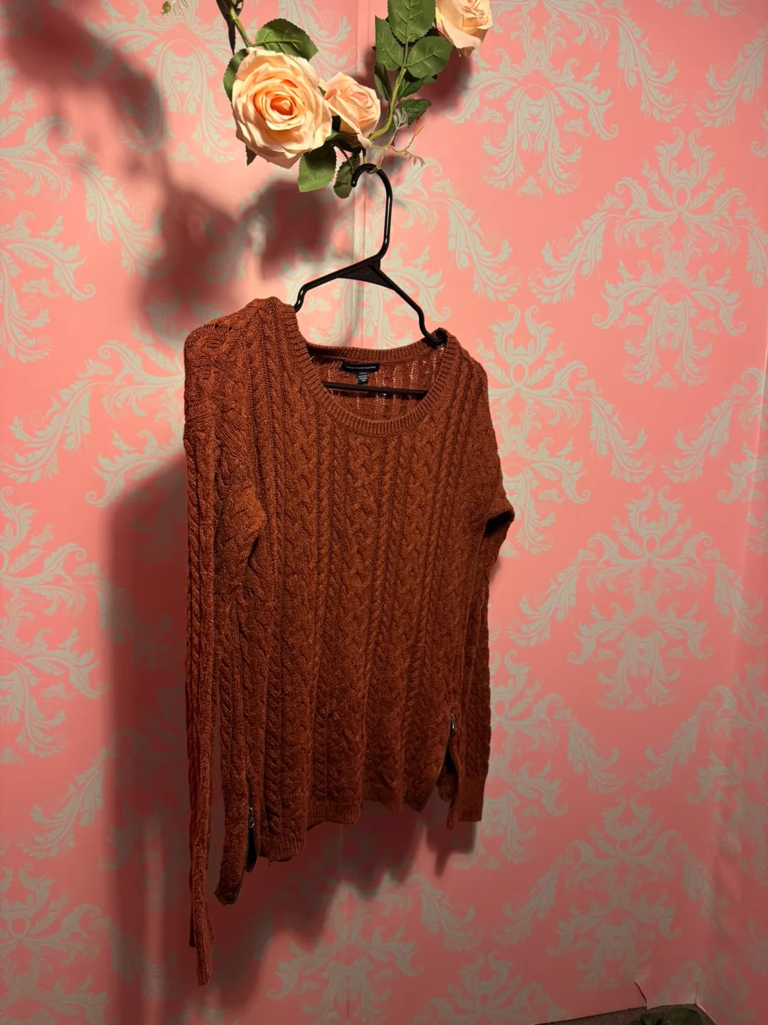 American Eagle Outfitters Brown Sweater - Size S thumbnail
