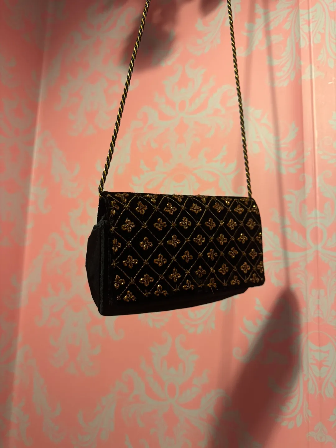 Black Beaded Evening Bag thumbnail