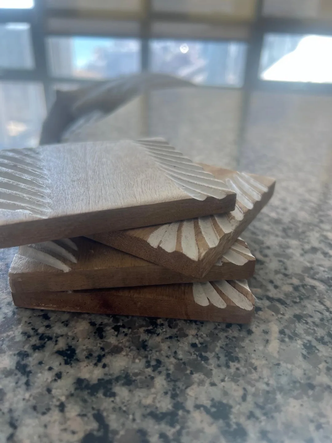 Set of 4 Wooden Coasters thumbnail