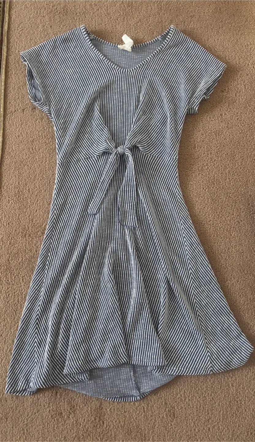 Caution the Wind Striped Dress - Size S thumbnail