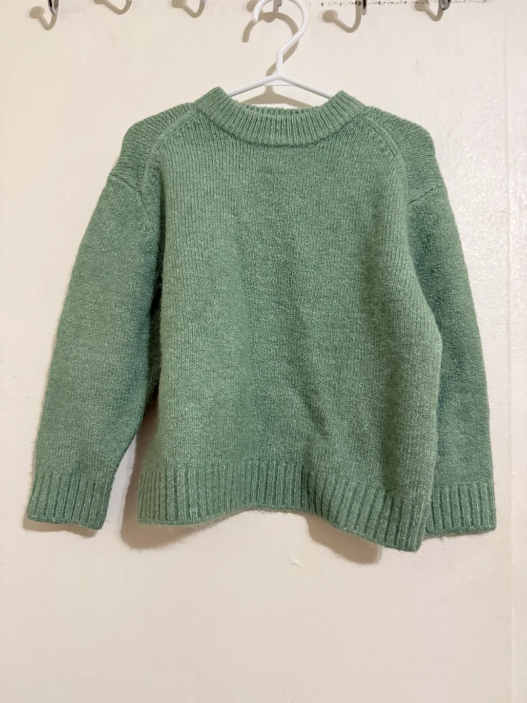 Zara Green Knit Sweater (2-3 years old) thumbnail