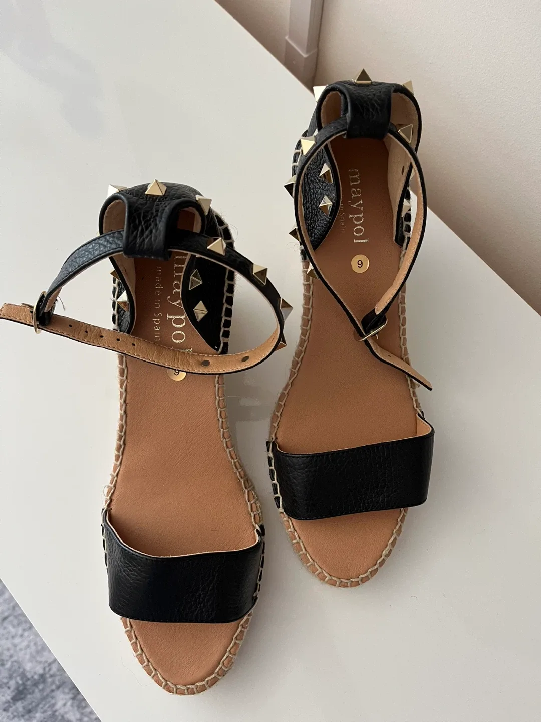 Maypol Espadrille Wedge Sandals - Size 9 image indicator(2)