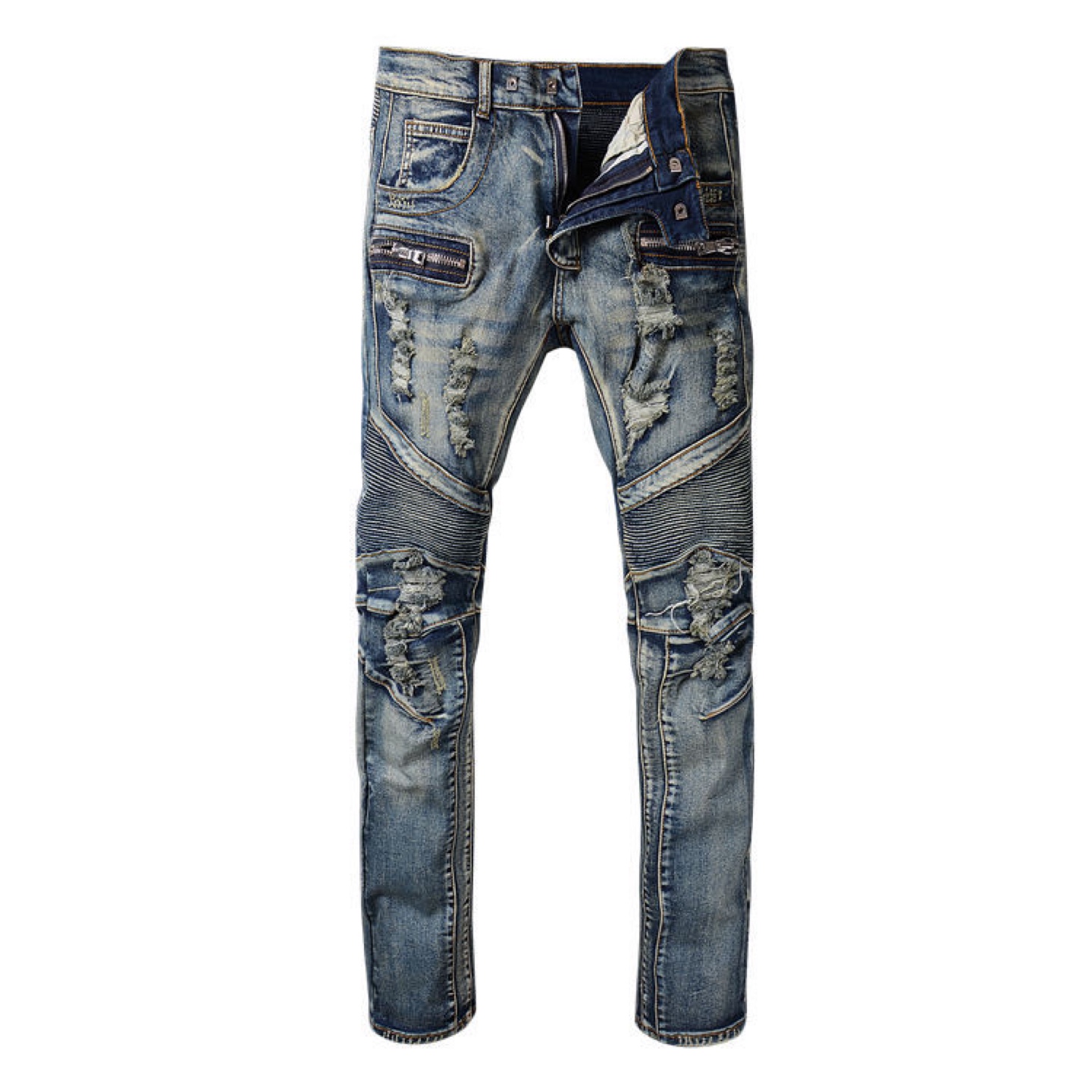 Purple Brand Distressed Denim Jeans