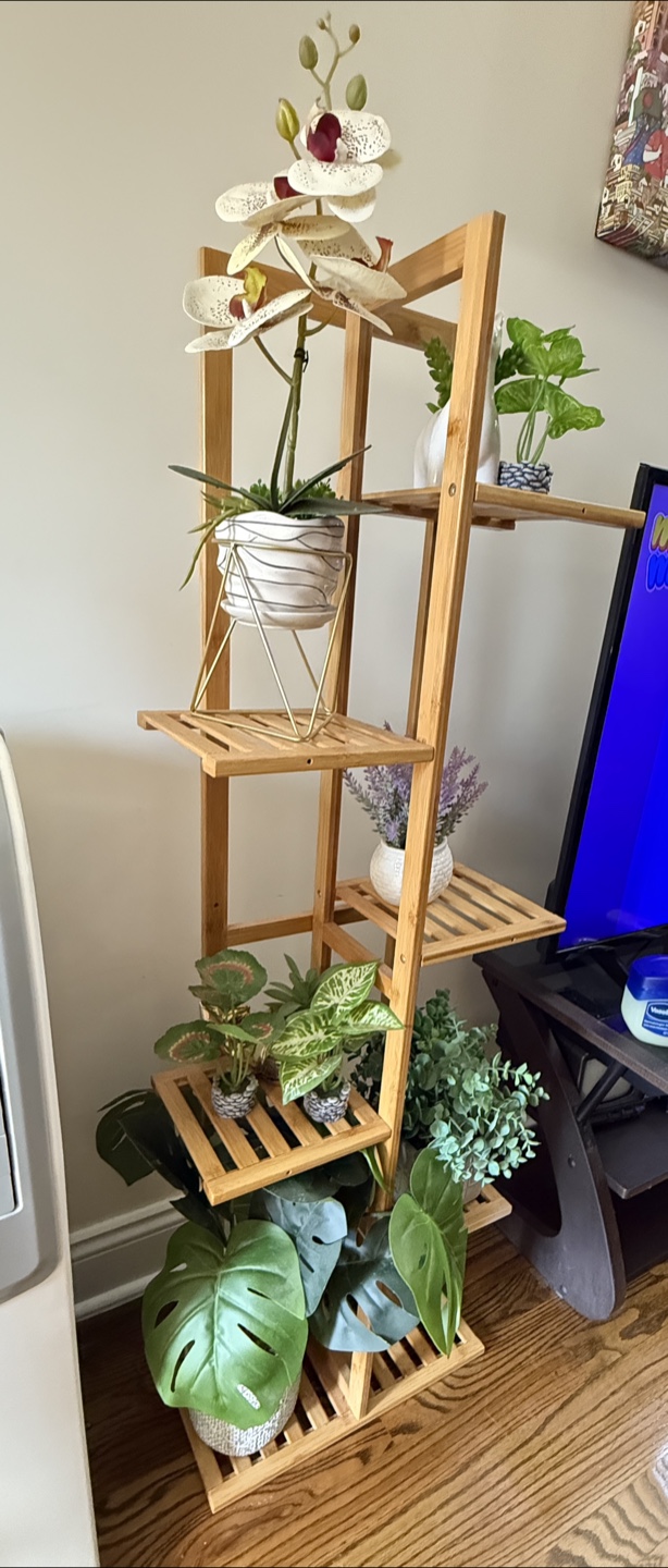 Bamboo Plant Stand - 48.6" Tall - photo 2