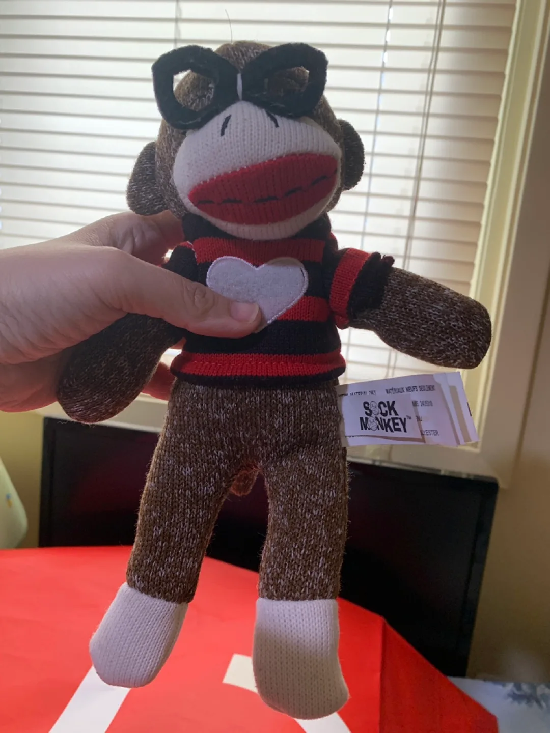 Sock Monkey Plush thumbnail