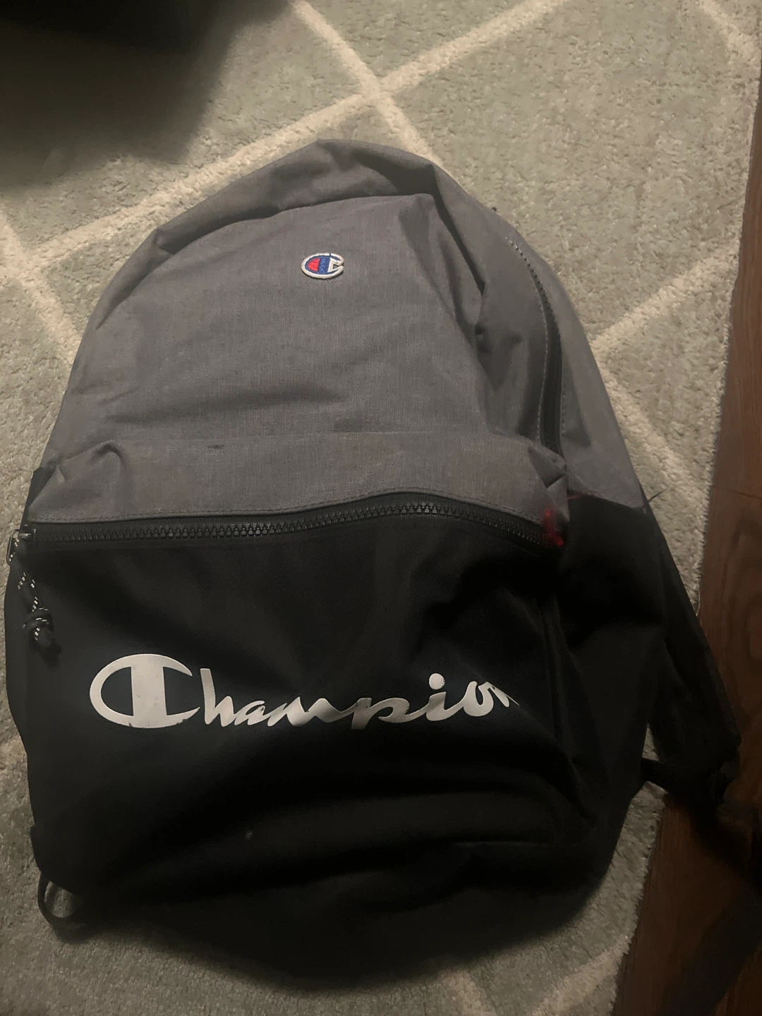 Champion Backpack - Grey and Black