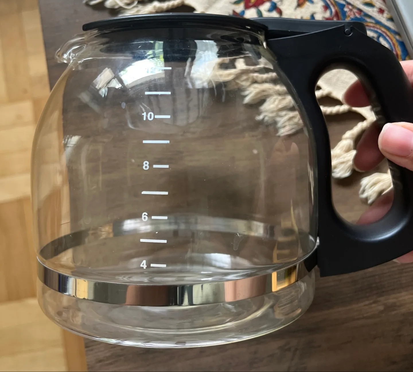 Anbige 12-Cup Glass Carafe image indicator(2)