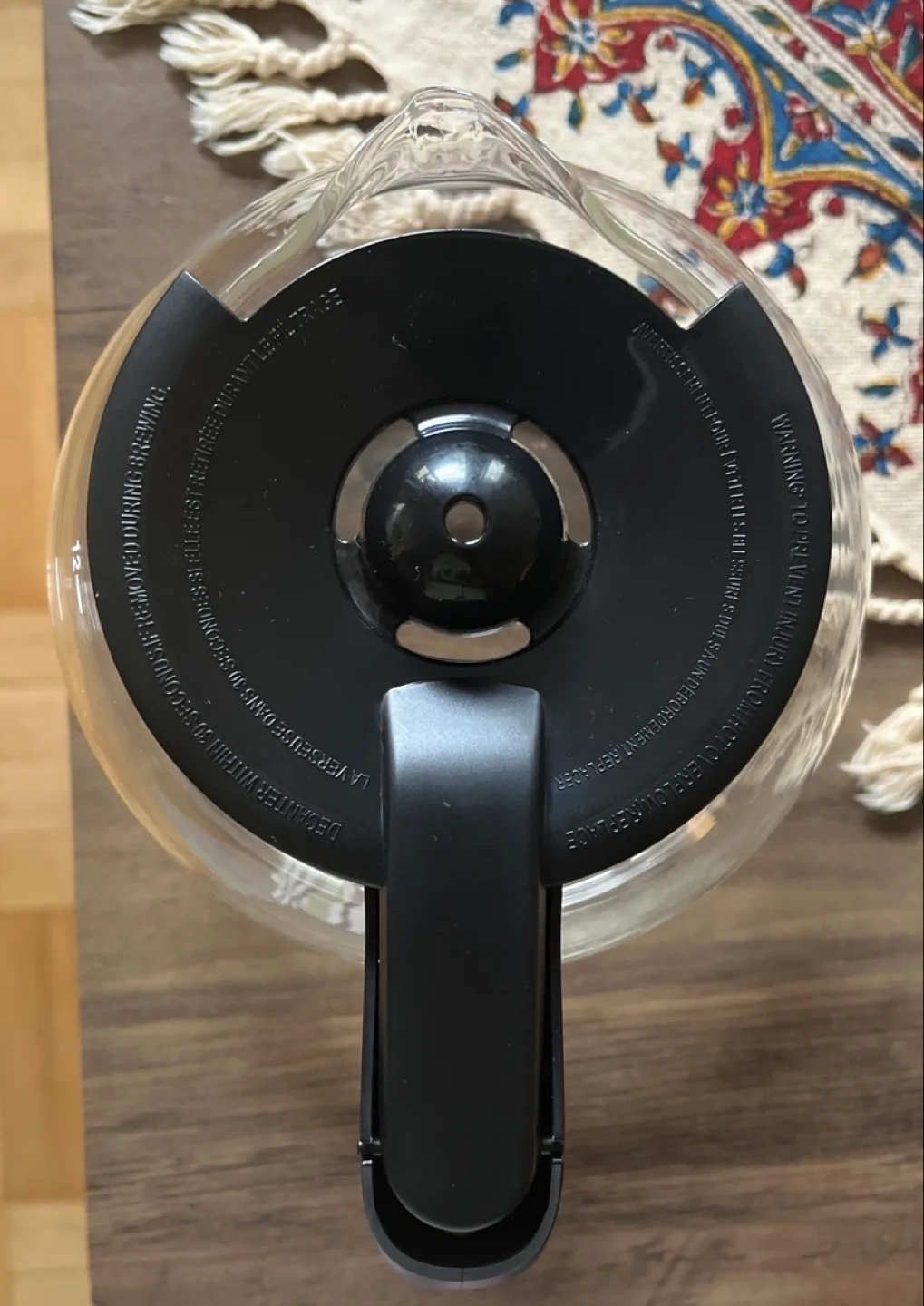 Anbige 12-Cup Glass Carafe image indicator(4)