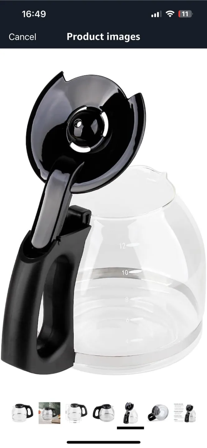 Anbige 12-Cup Glass Carafe image indicator(5)