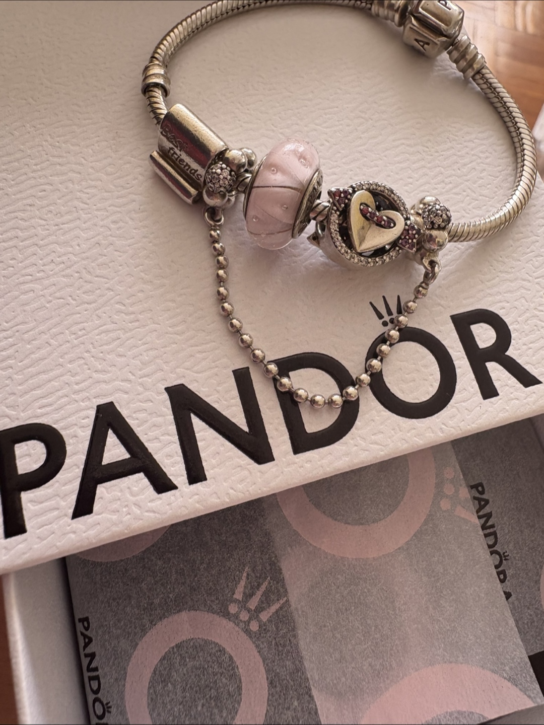 Pandora Charm Bracelet with Charms