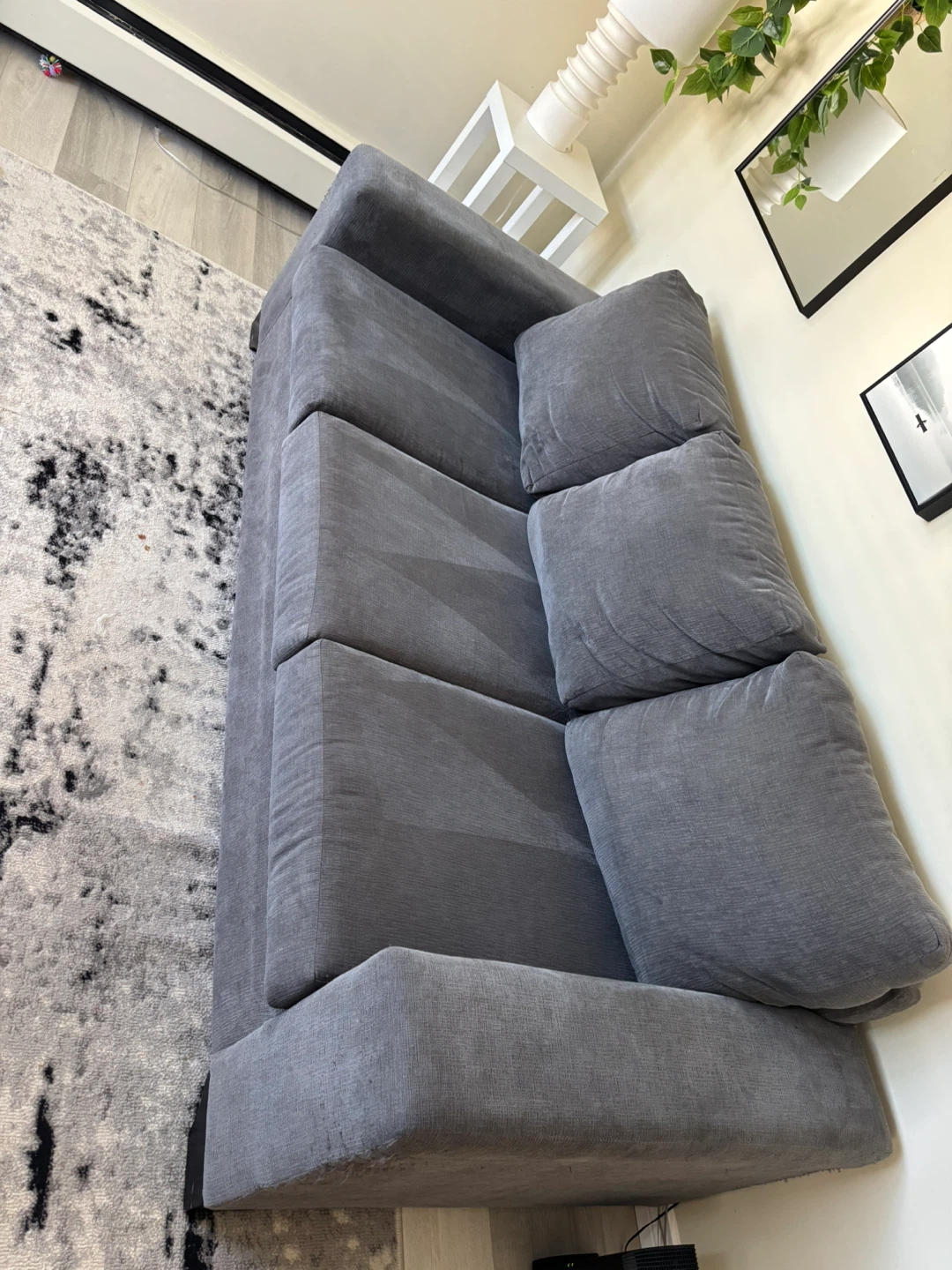 3-Seater Sofa – Well-Used, Pet Home – Priced to Go