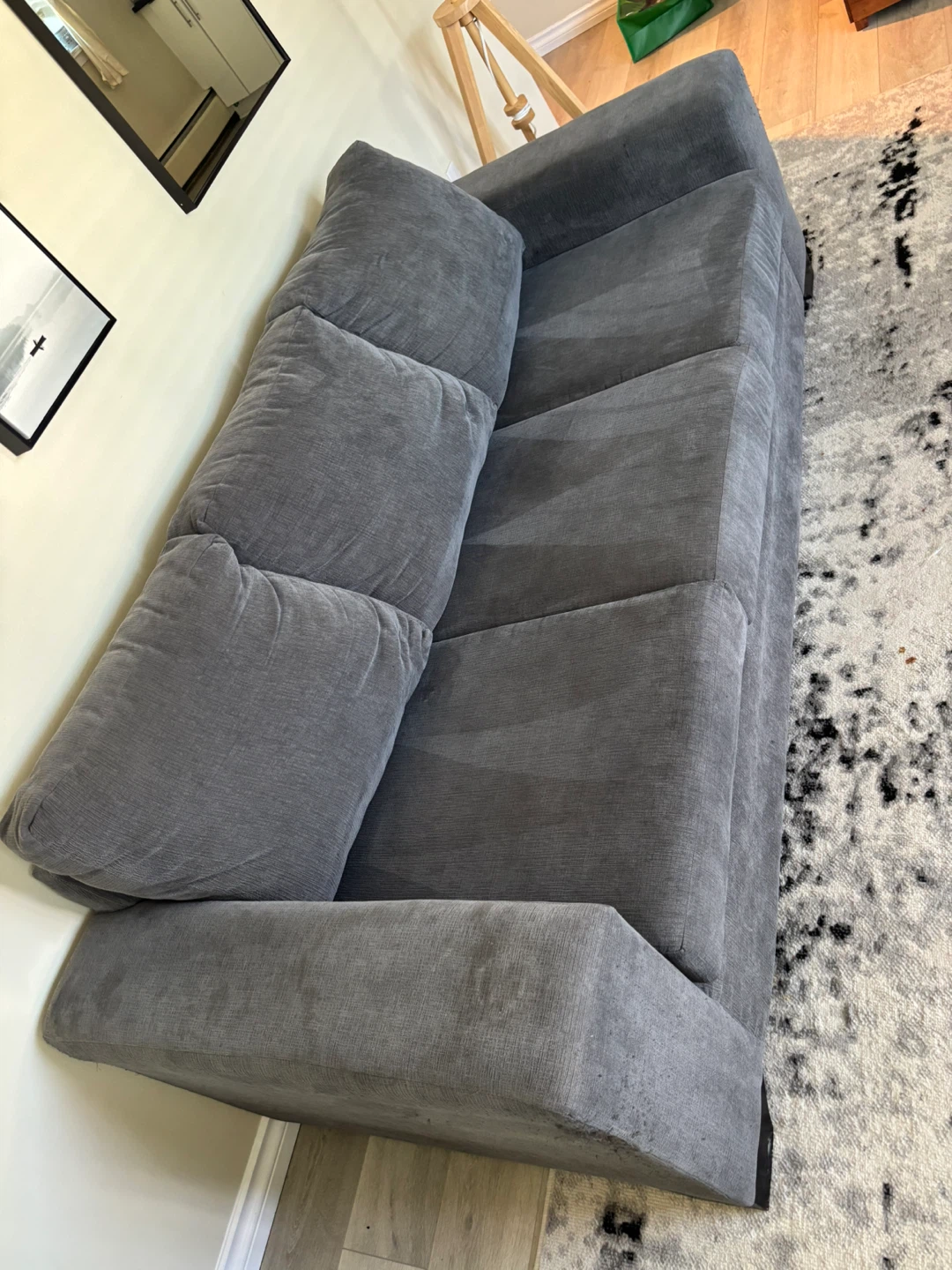 3-Seater Sofa – Well-Used, Pet Home – Priced to Go - photo 2