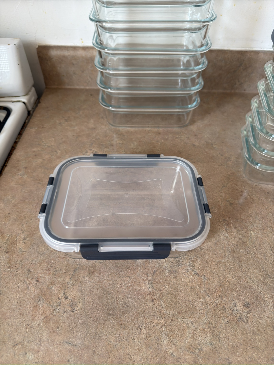 Glass Food Storage Containers with Lids - photo 5