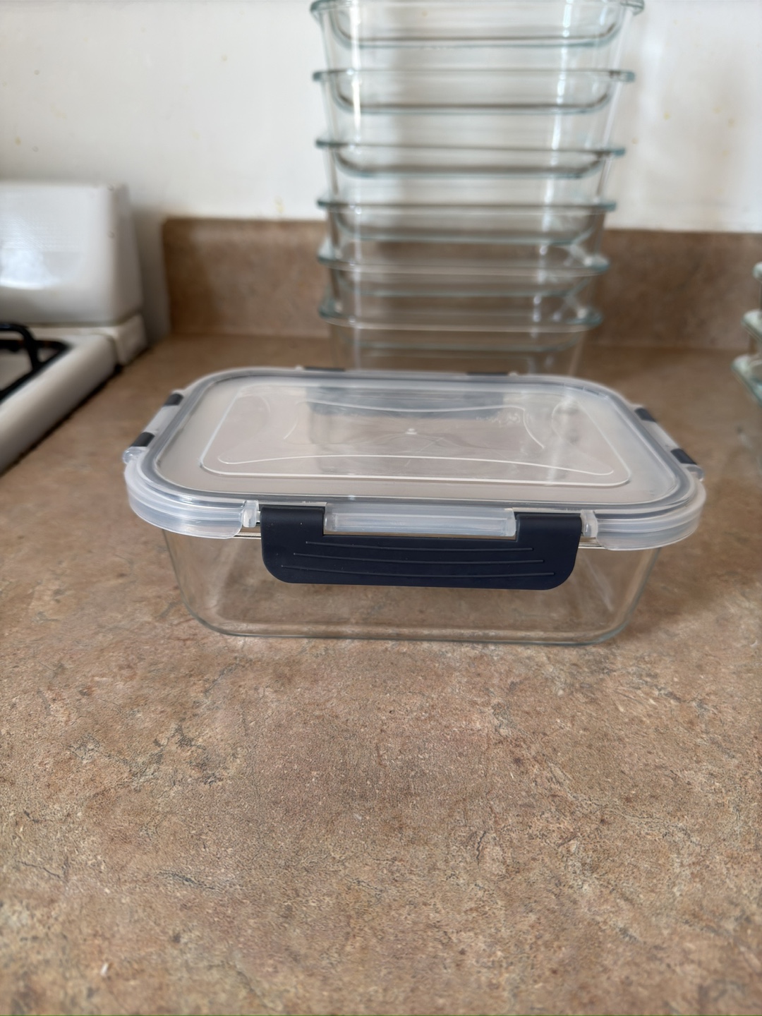 Glass Food Storage Containers with Lids - photo 4