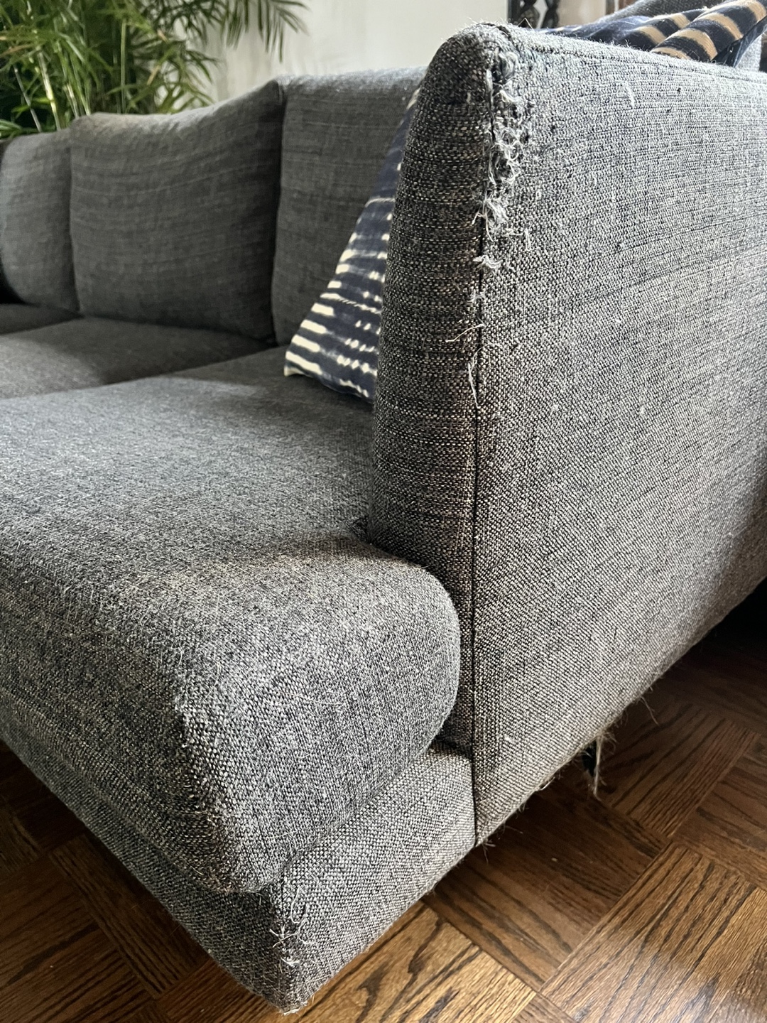 Gray 3-Seater Sofa - photo 4