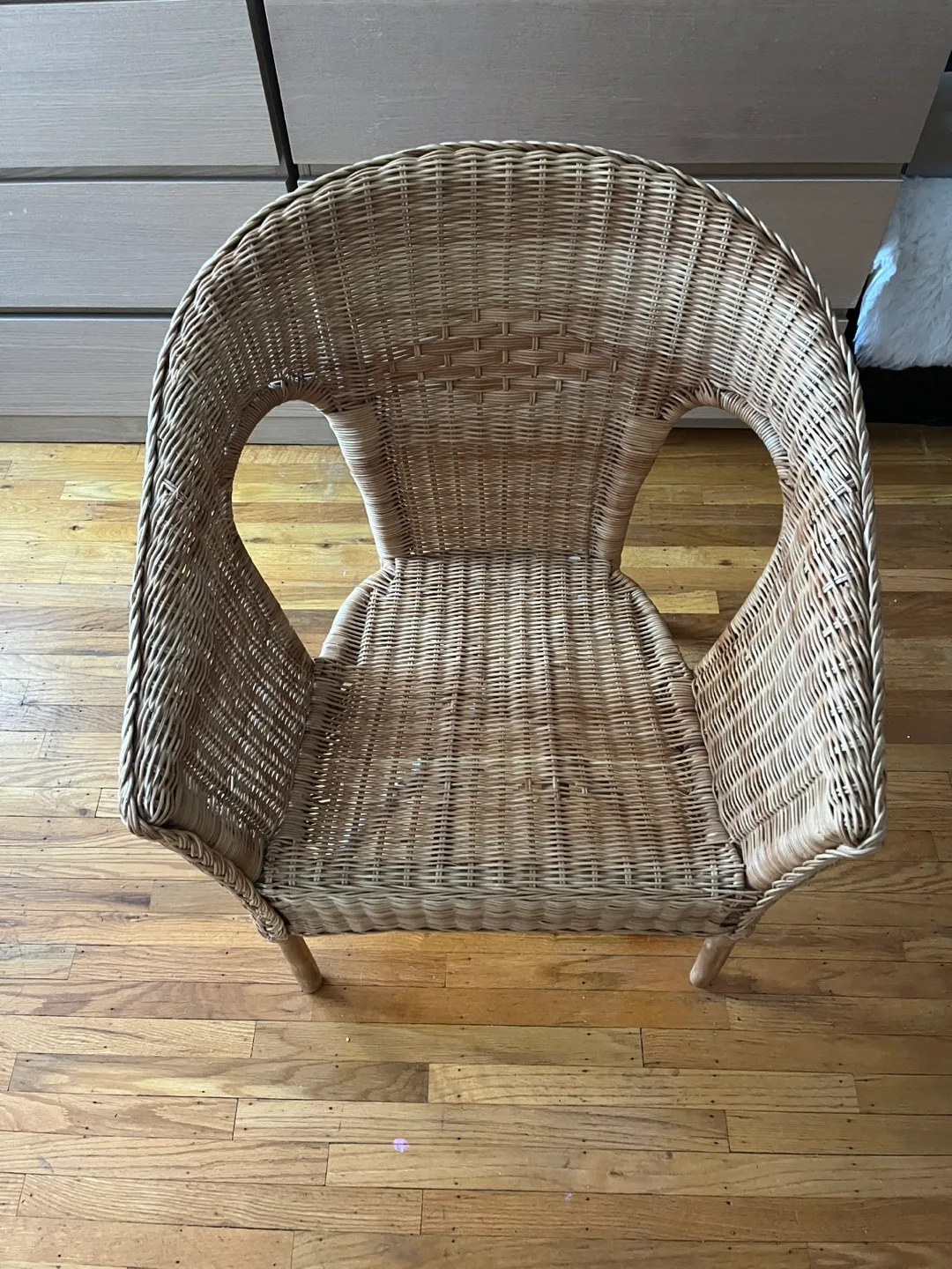 Ikea Wicker Chair thumbnail