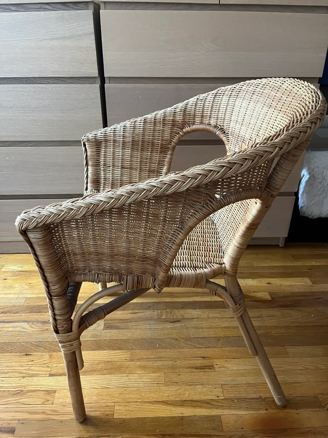 Ikea Wicker Chair image indicator(2)