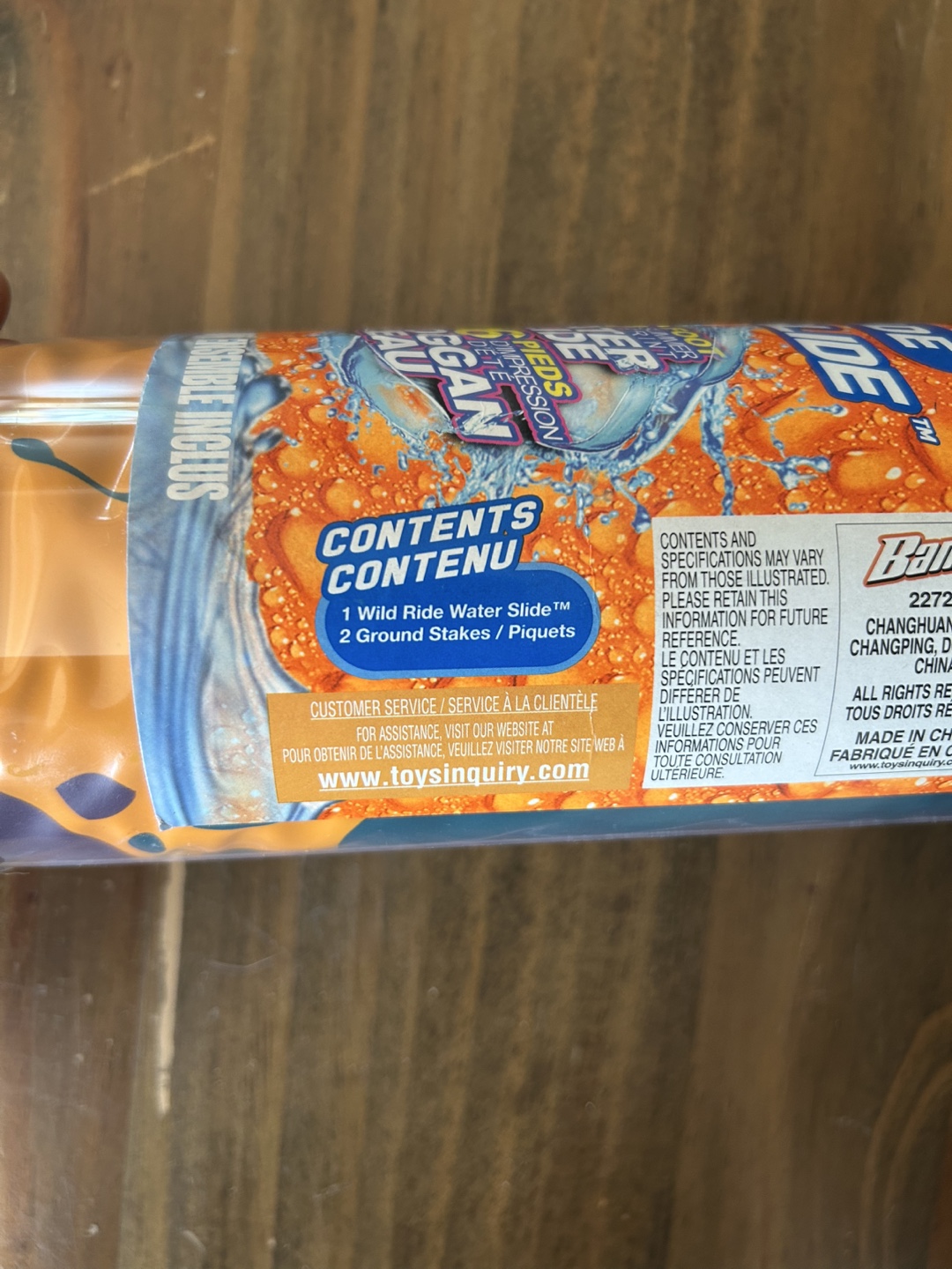 Banzai Wild Ride Water Slide - New in Box! - photo 2