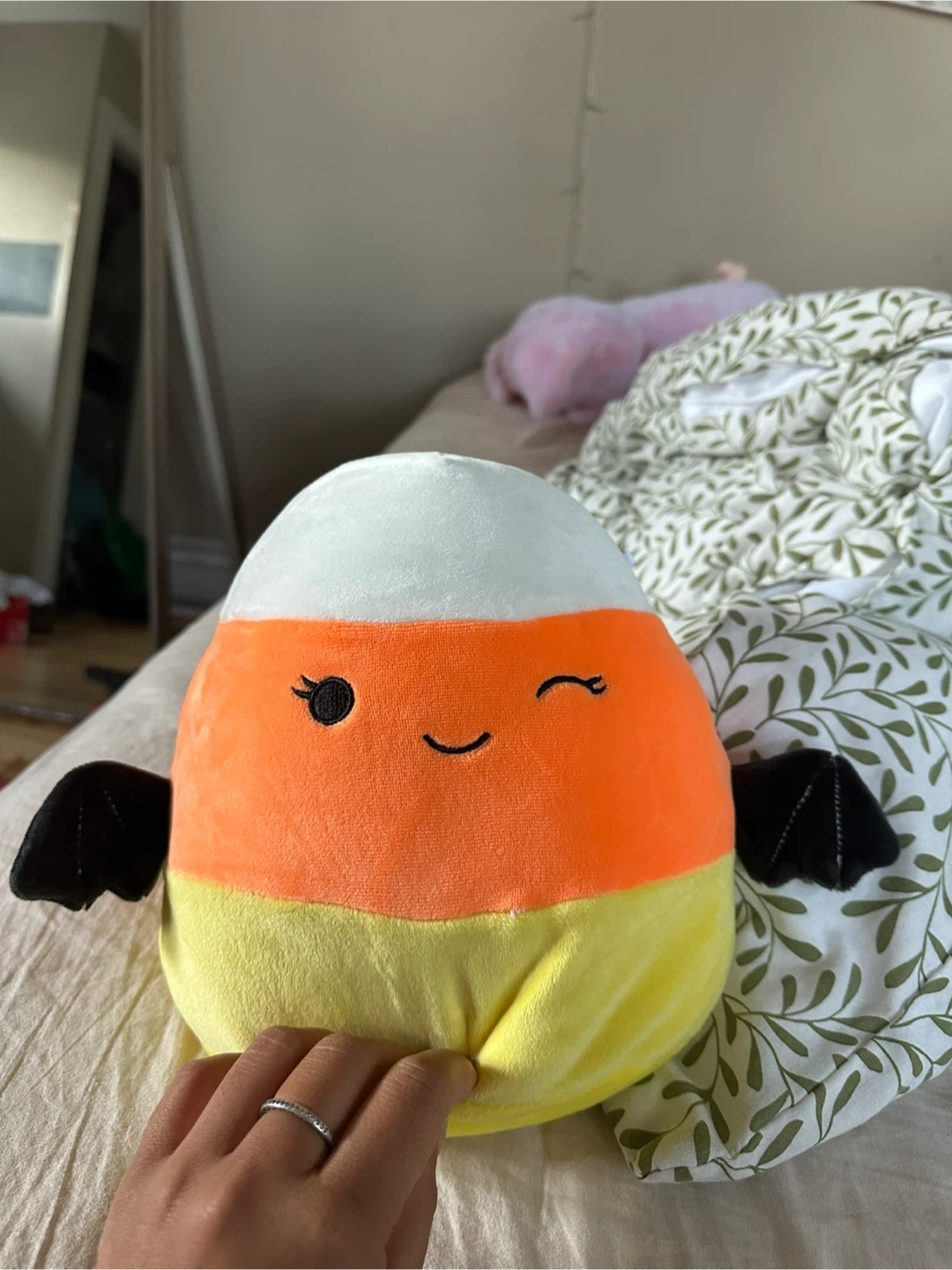 Candy Corn Squishmallow Plush Toy
