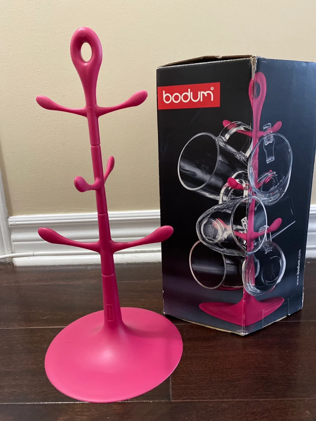 Bodum Mug Tree, Pink thumbnail