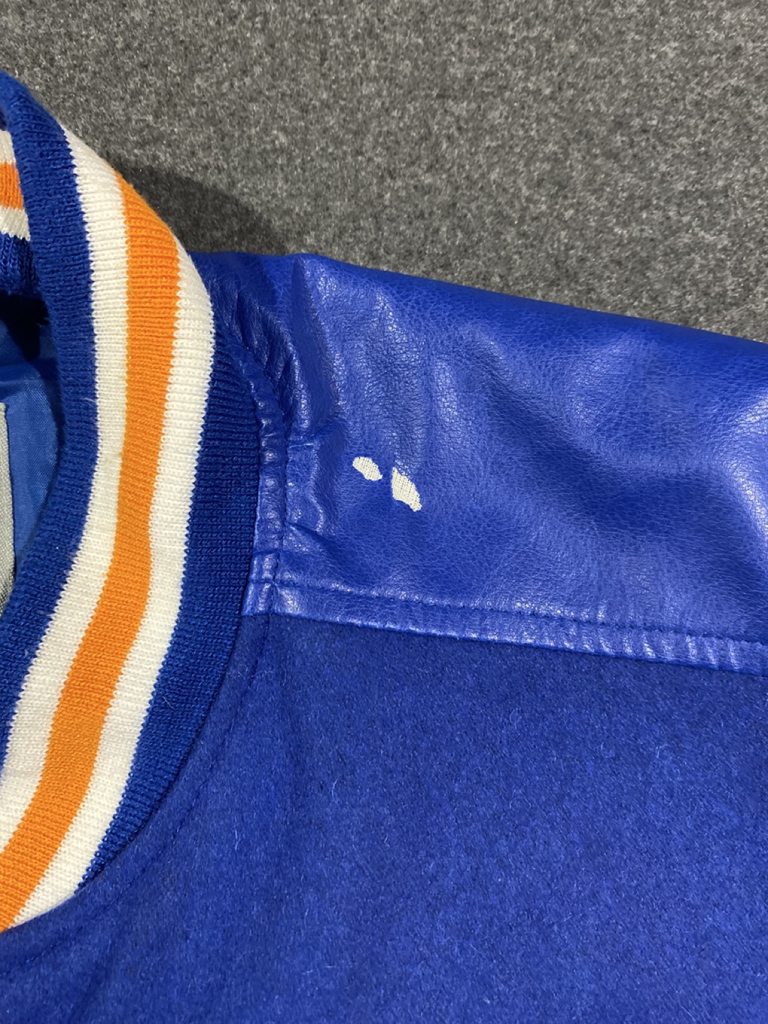 Vintage Syracuse Orangemen Varsity Bomber Jacket Size - Medium - photo 5