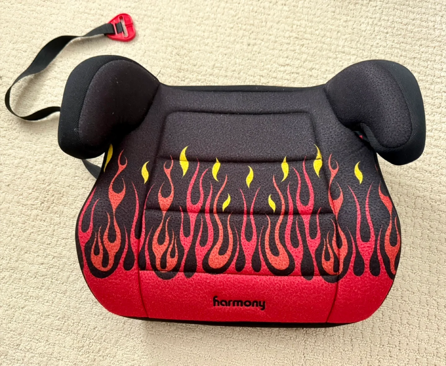 Harmony Booster Seat - Flame Design - Urgent Sale!
