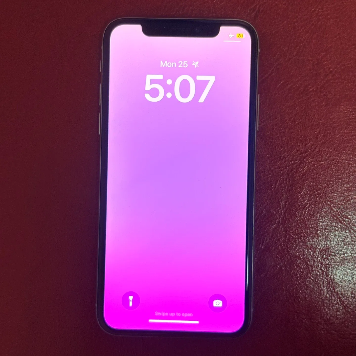 iPhone X Silver - 256 GB thumbnail