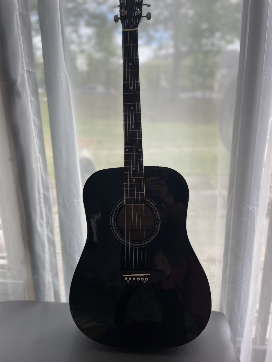 Huntington Acoustic Guitar - Black - photo 3